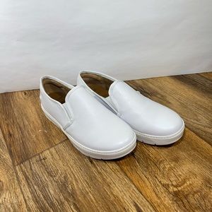 Nurse Mates Adela White Occupational Shoes Women’s Size 8 D Wide Width New